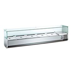 Витрина холодильная Hurakan HKN-VRX1500/330 для ингредиентов