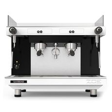 Кофемашина полуавтоматическая Sanremo Zoe SAP 2GR (черно-белая) высокая группа
