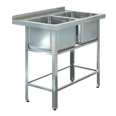 Ванна моечная Assum ВМЦ-С-2/400 (950х600х850)