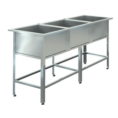 Ванна моечная Assum ВМС-С-3/400 (1500х500х850)
