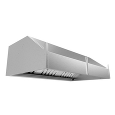 Зонт вытяжной пристенный Assum ЗВП-900/1500 (1500х900х450)
