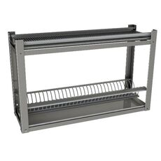Полка настенная для сушки посуды Restoinox ПНТС-1/1-600-ЭЦ