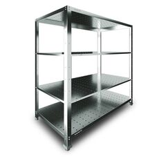 Стеллаж производственный Restoinox СТПП-8/4-ЭЦ перфорированный