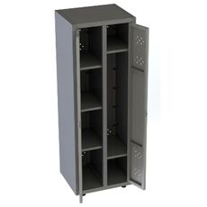 Шкаф для одежды Restoinox ШРОХН-25-6/5