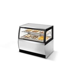 Витрина холодильная Chilz Vete 90 C (белый глянец / шлифованная нержавейка)