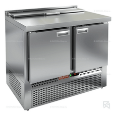 Стол для салатов Hicold SLE1-11GN (1/3) с крышкой