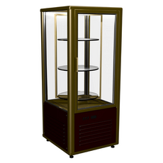 Шкаф холодильный Polus D4 VM 120-2 (R120Cвр) (0109-0102 (коричнево-золотой))