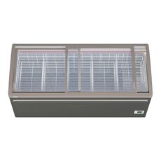 Ларь-бонета морозильная Haier GTS1850G (серый)