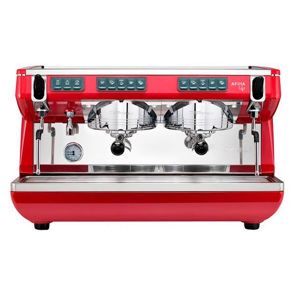 Кофемашина-автомат Nuova Simonelli Appia Life 2Gr V red+economizer+highGroups (165649)