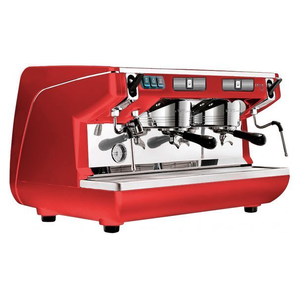 Кофемашина полуавтоматическая Nuova Simonelli Appia Life 2Gr S Red высокие группы с экономайзером (167627)