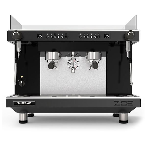Кофемашина-автомат Sanremo Zoe Competition TALL SED 2GR (черная) высокая группа