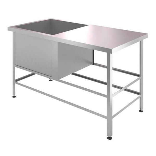 Ванна моечная Assum ВСРП-С-5/15-Л (1500х700х850) с рабочей поверхностью