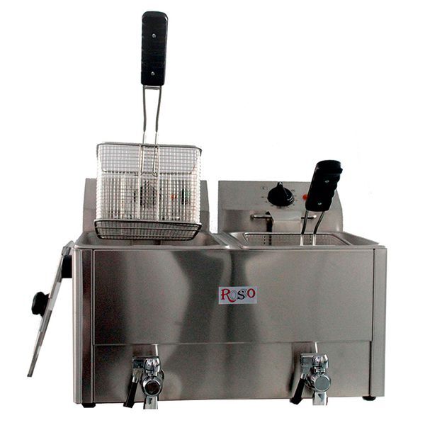 Фритюрница Rosso HDF8+8