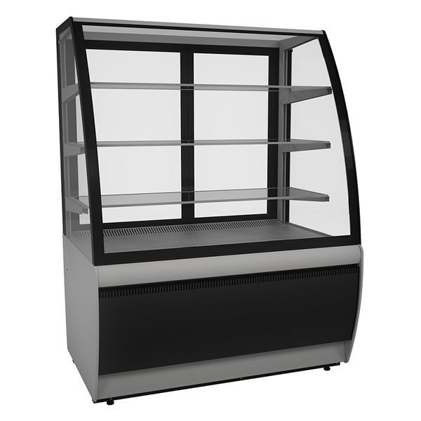 Витрина холодильная Polus K70 VV 1,3-1 9006-9005 (ВХСв-1,3д Carboma Люкс ТЕХНО)